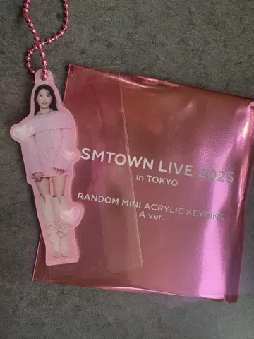 SMTOWN LIVE 2025 랜덤 미니 아크릴 키링 BOA