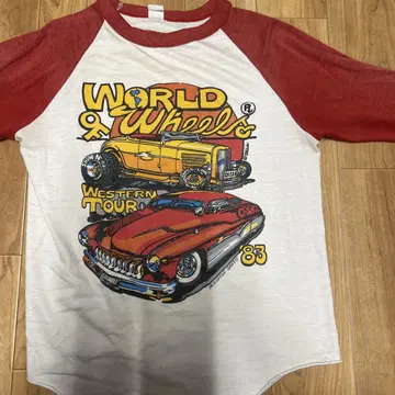 WORLD OF WHEELS 빈티지 구제 의류 1983