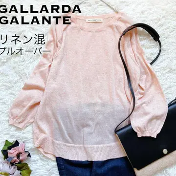 새상품급 GALLARDAGALANTE 린넨 혼방 풀오버