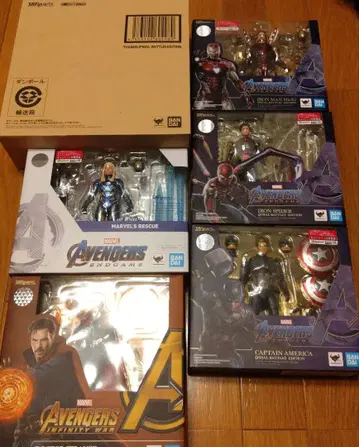 S.H.figuarts MARVEL 어벤져스 엔드 게임 세트