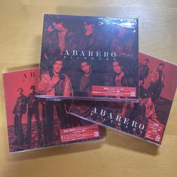 SixTONES ABARERO CD+DVD 세트