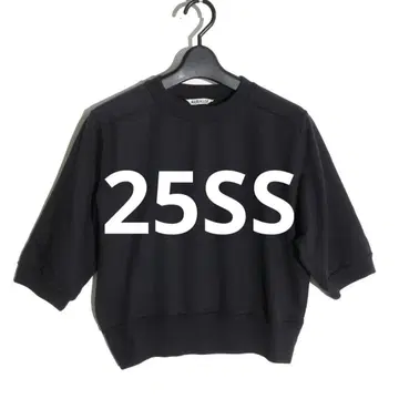 25SS AURALEE 엘라스틱 하이 게이지 스웨트 1