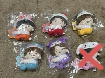 나니와단시 산리오 마스코트 5개 세트