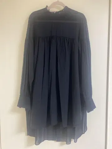 23구 프릴 칼라 시어 튜닉 장소매