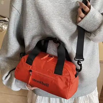 몬트벨 숄더백 오렌지
