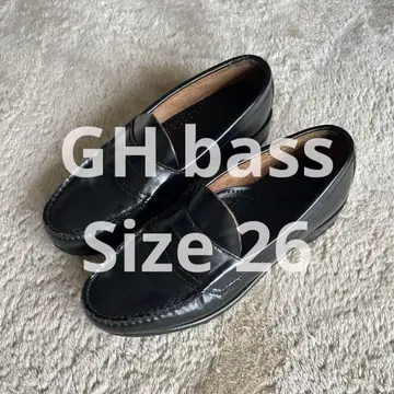 Gh bass weejuns 로퍼 블랙 사이즈 7, 8