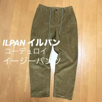 이세탄 셀렉트 ILPAN 일판 코듀로이 스트라이프 이지 팬츠
