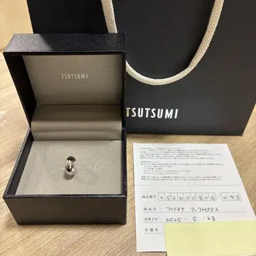 후프 귀걸이  플래티넘