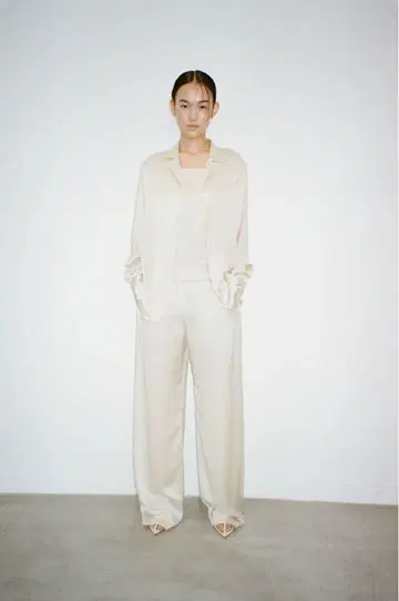 ENOF ace wide pants / Ecru size:02
