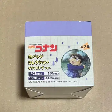 명탐정 코난 캔뱃지 톰스 글램핑 ver. BOX 컴플리트