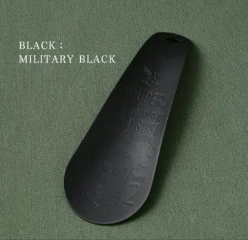 구둣주걱 블랙 WAIPER 별주 버튼 웍스