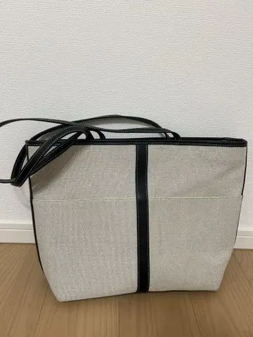 wcj 빅 토트백 블랙