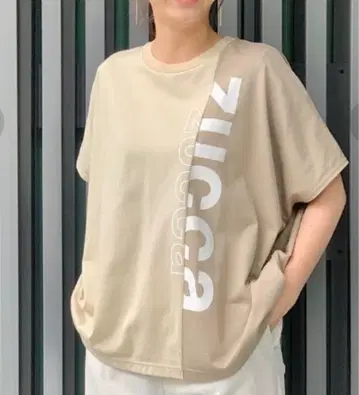 새상품급*ZUCCA 주카*바이컬러 티셔츠