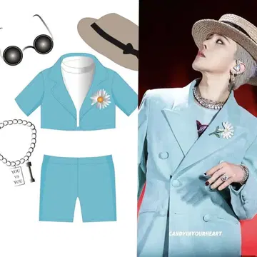 러브브 G-DRAGON 지용 인형 옷 갈아입기 7점 세트