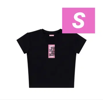 HWC LABEL BABY TEE BLACK S 사이즈