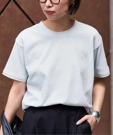 [새상품급] 프레임워크 레이어드 라이크 T-SHIRT 블루