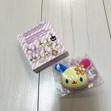 산리오 시크릿 러버 미러 키링