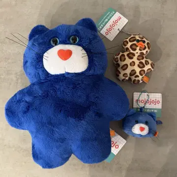 mojojojo BIG 봉제인형 3 파란 고양이