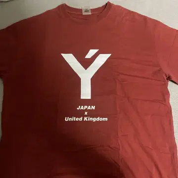 LYFT 빨간색 티셔츠 XL 사이즈 일본 x 영국