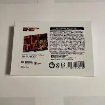 사카모토 데이즈 남운 생일 생일 아크릴 블록 2024