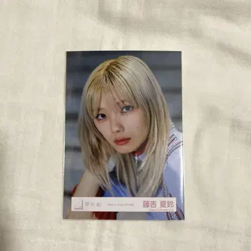사쿠라사카 46 후지요시 카린 생사진