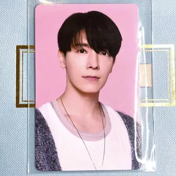 SMTOWN SMT 슈퍼주니어 동해 트레이딩 카드