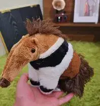 개미핥기 봉제 인형 손바닥 사이즈