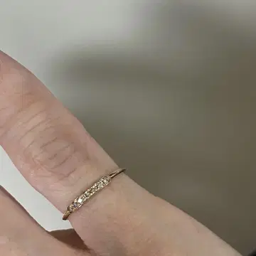 K10 다이아몬드 핑키링 5호