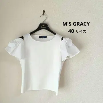 M'S GRACY 에엠즈그레이시 소매 리본 컷소 40