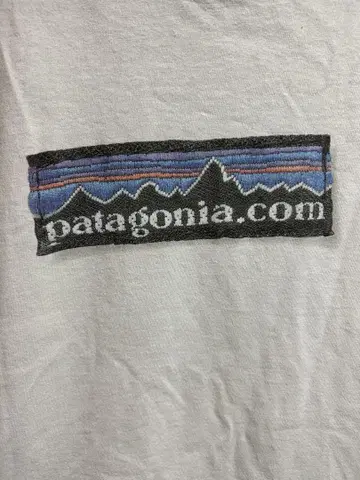 빈티지 Patagonia 화이트 T셔츠 USA 제