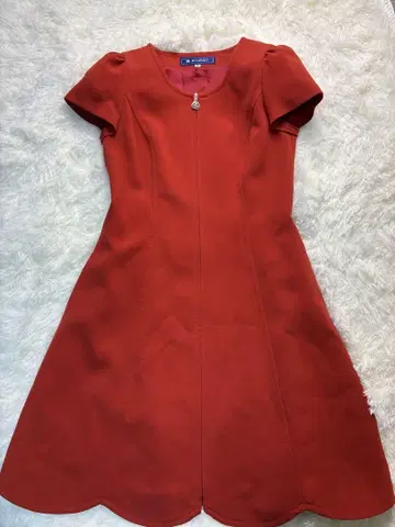 M'S GRACY 오렌지 플레어 원피스 36