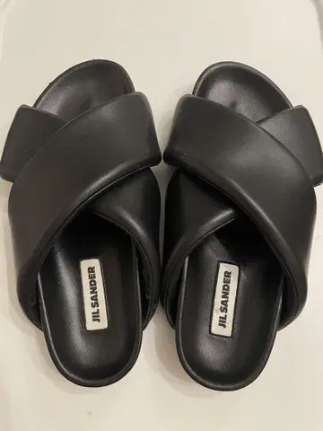 JIL SANDER 가죽 샌들 정품 질 샌더 사이즈 40