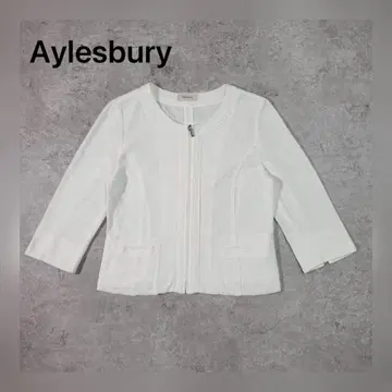 [새상품급] Aylesbury 노카라 화이트 자켓 9 사이즈