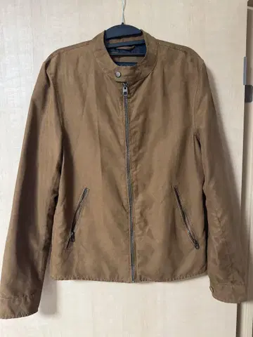 ZARA 남성용 브라운 점퍼 S 사이즈