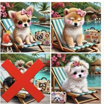 리조트 강아지 패널 주문 가능