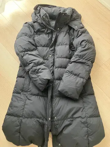 UNIQLO 후드 다운 코트 XL 블랙
