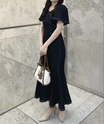 apres jour 데님 메리드 원피스