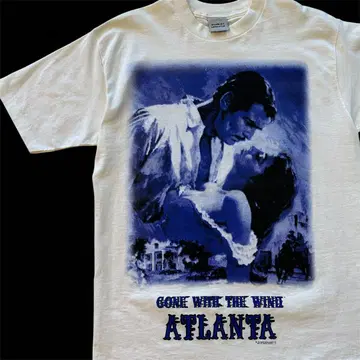 무비 T 바람과 함께 사라지다 T셔츠 스탠리 데산티스 빈티지 영화