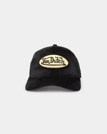 Von Dutch 메쉬 캡 블랙 한국 패션 Y2K