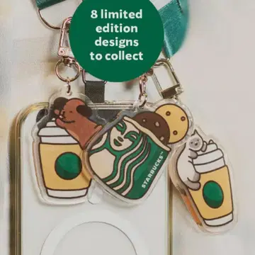 STARBUCKS 아크릴 백참 (낱개 판매 가능)