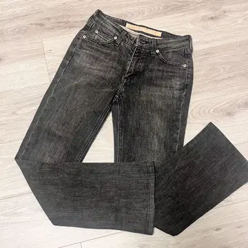 Levi's 블랙 플레어 데님