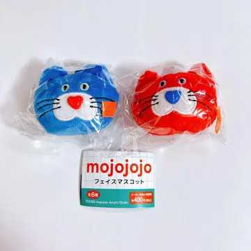 모조조조 페이스 마스코트 고양이 2개