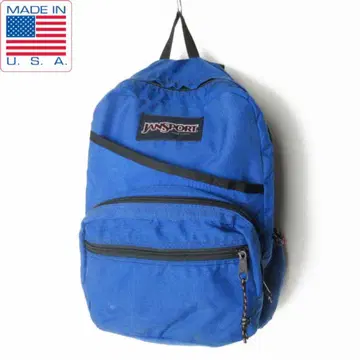 90년대 USA 제작 JANSPORT 나일론 데이팩 블루 계열