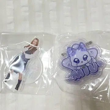 ME:I 캡슐 토이 사쿠라이 미우 푹신한 이름표 미니 액자