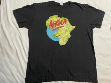 빈티지 TOTO 아프리카 Africa 티셔츠 구제 XL