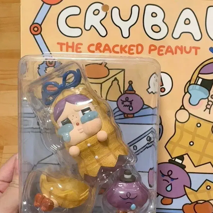Pop Mart Crybaby Blister Peanut #팝마트,#크라이베이비 on