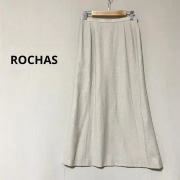 로샤스 플레어 롱 스커트 베이지 9호 레리안 일본제