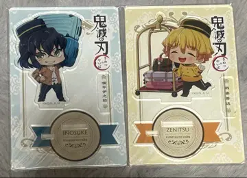 귀멸의 칼날 아가츠마 젠이츠 하시비라 이노스케 호텔 몬트레 아크릴 스탠드