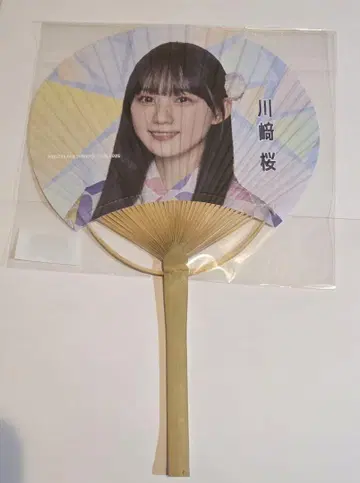 노기산 46 가와사키 사쿠라 개인용 부채 2025년 여름 전국 투어