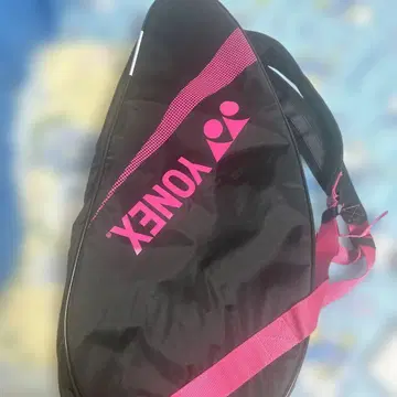 YONEX 테니스 라켓 백 블랙/핑크
